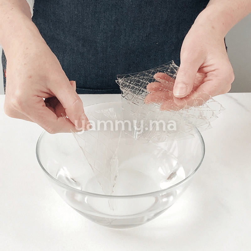 Gélatine en Feuilles Bronze 3.5 Gr Halal (Origine Boeuf)