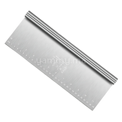 Grattoir Coupe-Pâte en Inox XL 30 cm