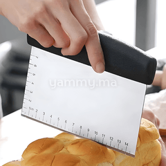 Grattoir à Patisserie 15 cm en inox