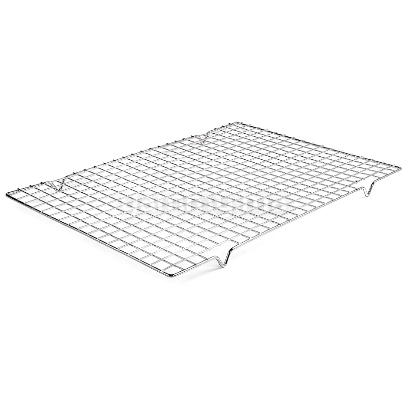 Grille à Pâtisserie Rectangulaire en Acier Chromé 43x30 cm - Lacor 66927