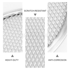 Plaque à Pizza Perforée en Aluminium 28cm