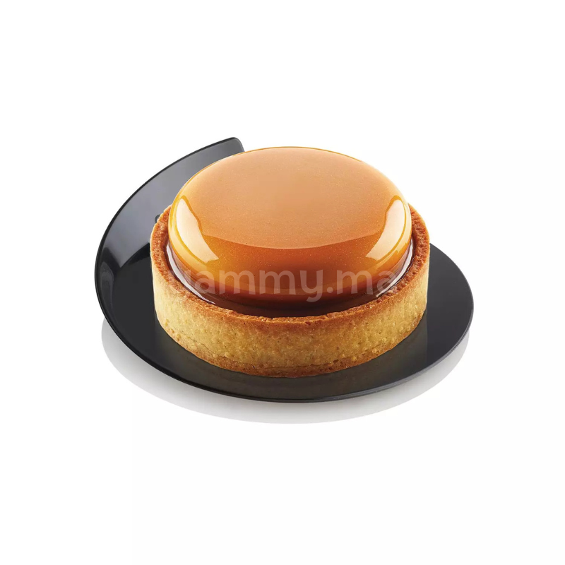 Languette Ronde Noir 8.6 cm (x25) - Silikomart