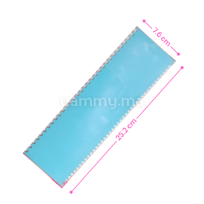 Lisseur Gâteau en Plastique 25CM S764-4