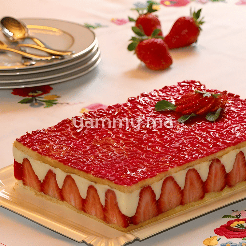 Cadre à Pâtisserie en Inox 27 x 37.5 x h 4 cm