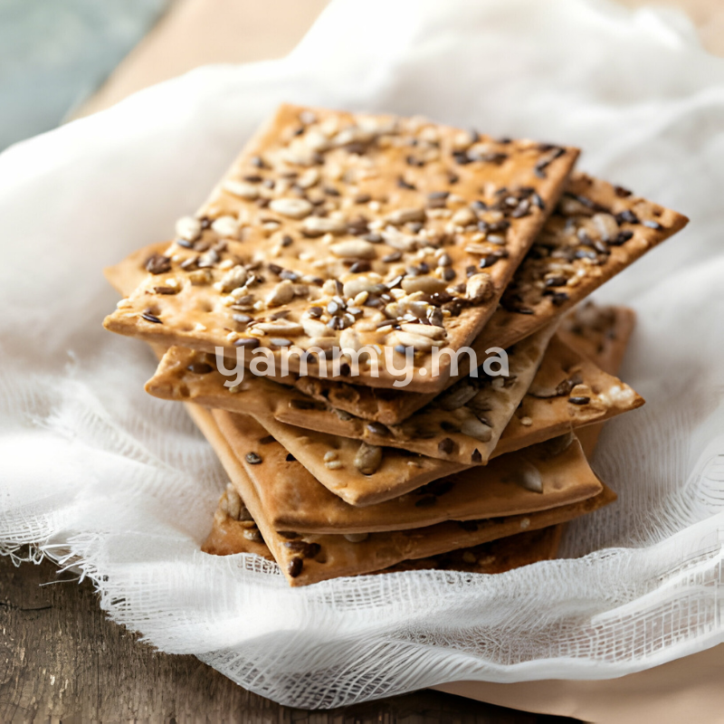 Mélange de Graines 7 Céréales Pavot, Sésame, Tournesol, Millet, lin brun, Flocon de blé et d’avoine.