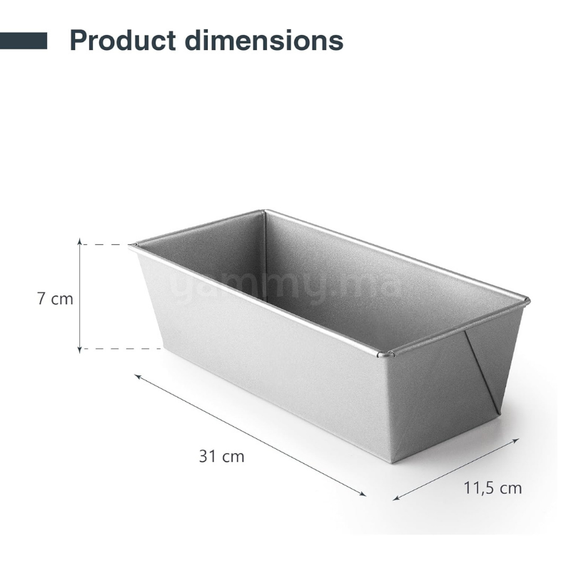 Moule à Cake 31 cm Delize - Lacor 68452
