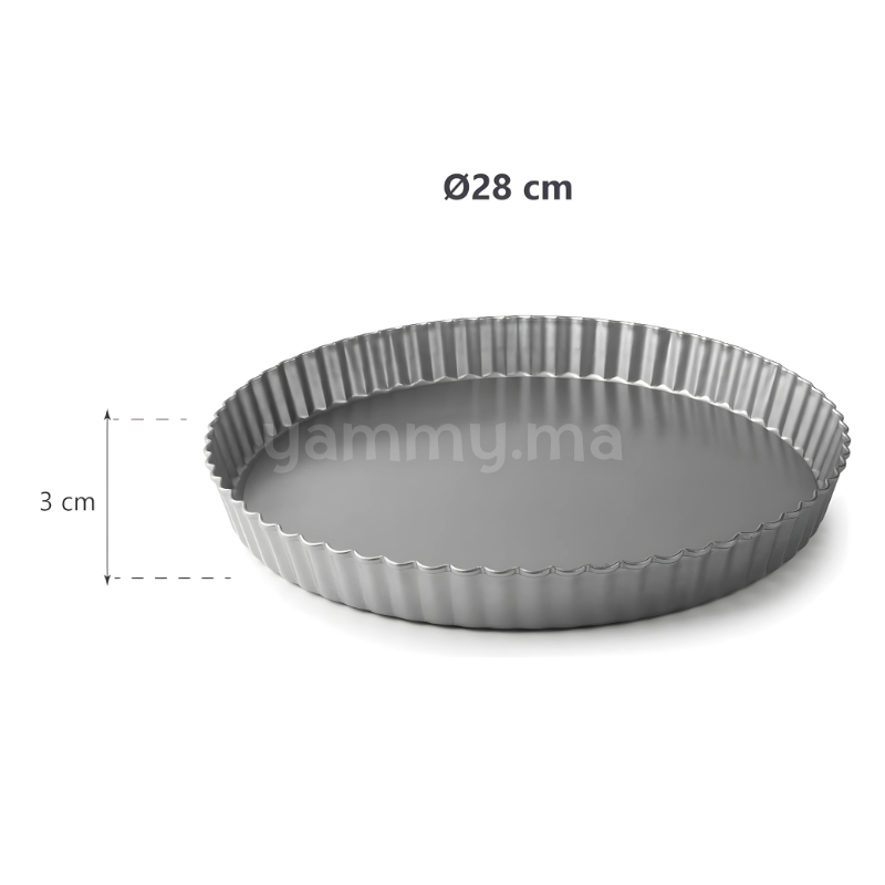Moule à Tarte 28cm Delize - Lacor 68794