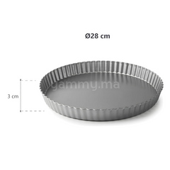 Moule à Tarte 28cm Delize - Lacor 68794