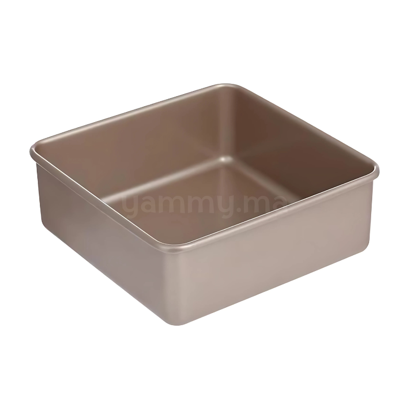 Moule Carré 23 cm Anti-adhésif Hauteur 8 cm