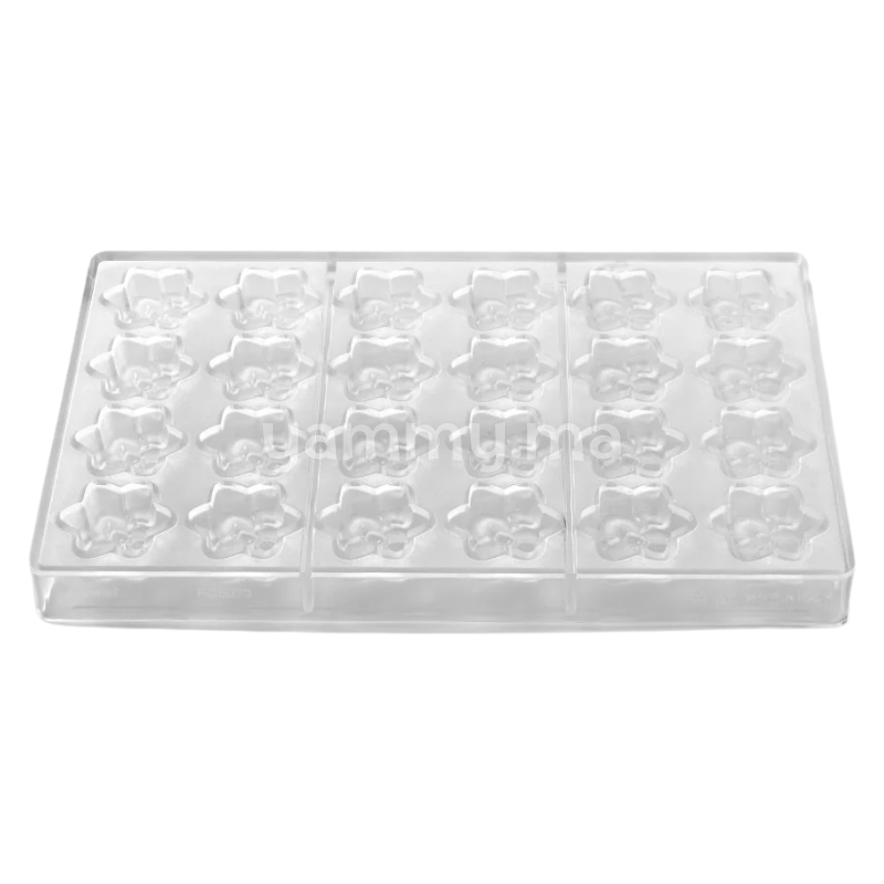 Moule Chocolat en Polycarbonate Praline Bouquet (x24) "PC5073" - Pavoni