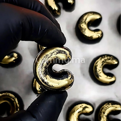 Moule Chocolat en Polycarbonate Sinueuses "PC56" - Pavoni