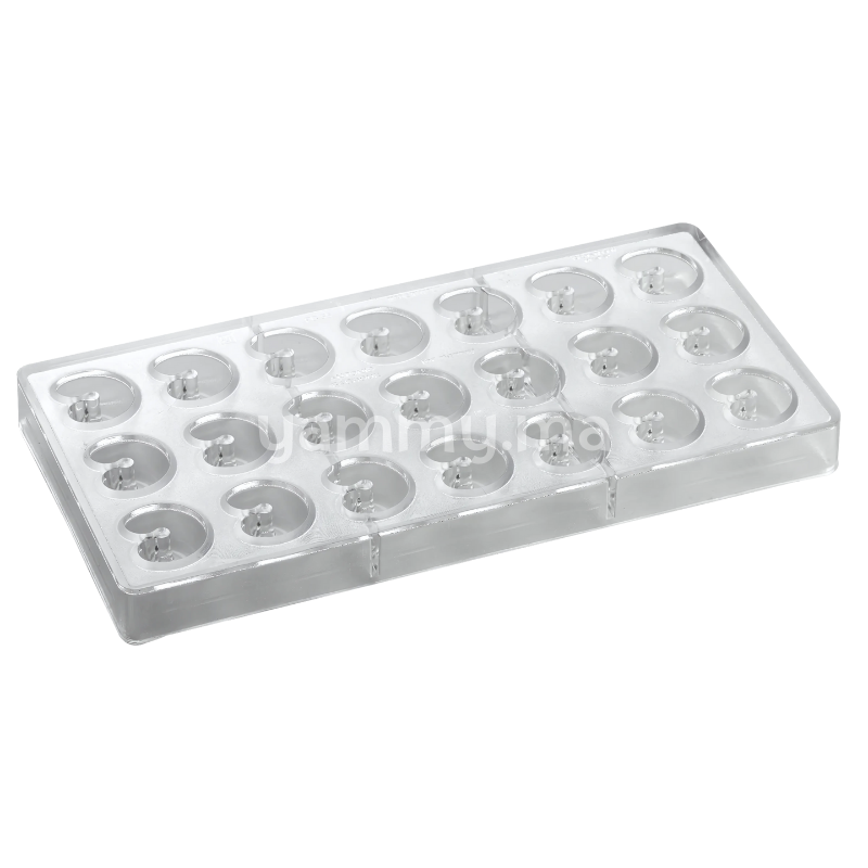 Moule Chocolat en Polycarbonate Sinueuses "PC56" - Pavoni