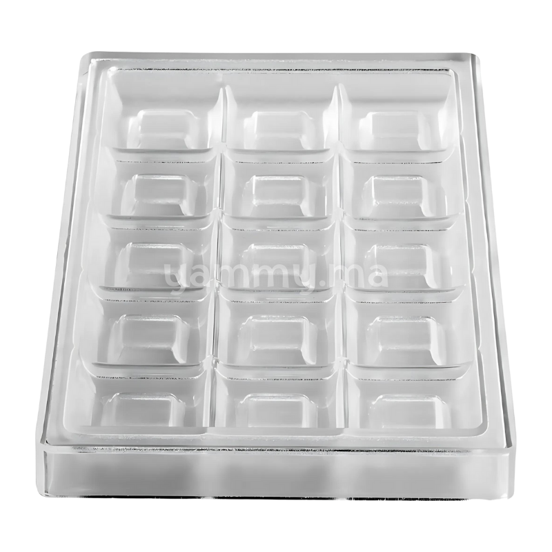 Moule Chocolat en Polycarbonate Tablette Maxi Choco "PC5051" - Pavoni