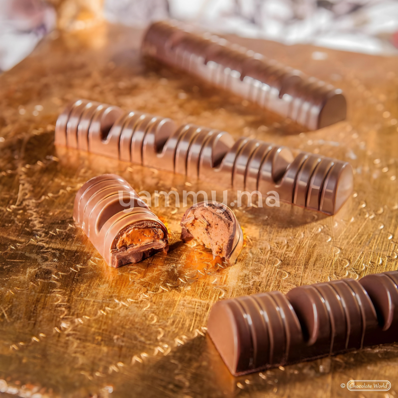 Moule à Chocolat en Plycarbonate Bar Bueno "CW1890" 34gr - Chocolate World