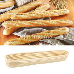 Moule Pain Banneton Baguette 40 cm - Ibili 680305