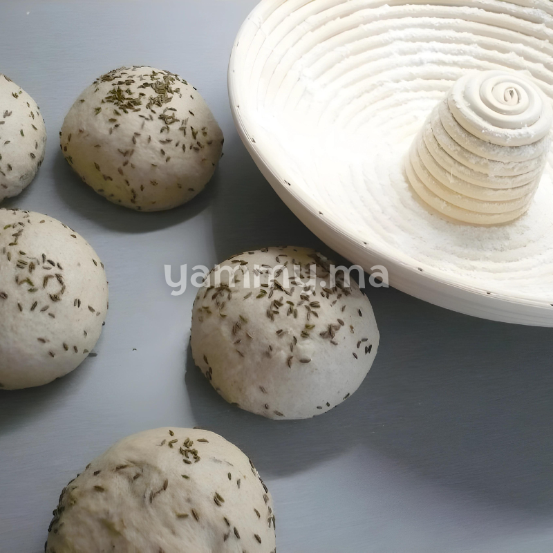 Moule Pain Banneton Couronne 28 cm - Ibili 680304