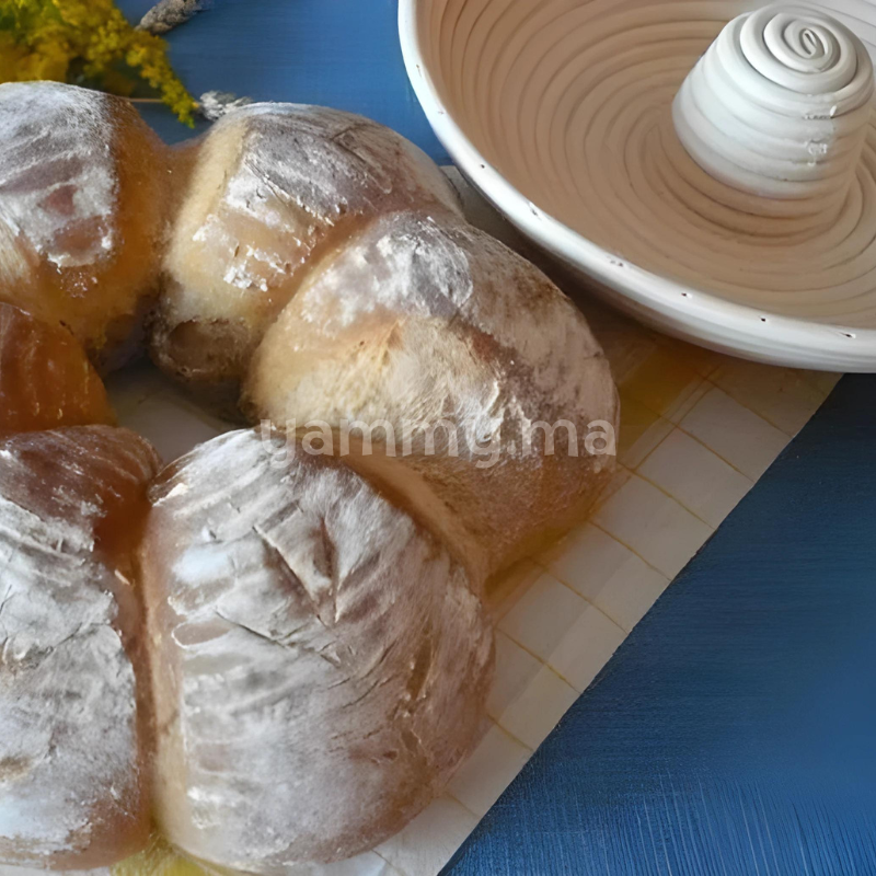 Moule Pain Banneton Couronne 28 cm - Ibili 680304