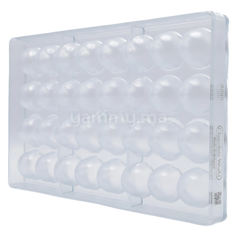 Moule Chocolat en Polycarbonate Cône (x32) "CW2295" - Chocolate World