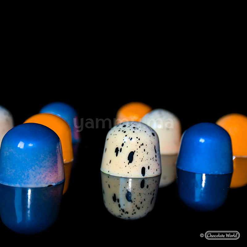 Moule Chocolat en Polycarbonate Cône (x24) "CW1433" - Chocolate World