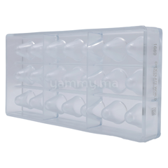 Moule Chocolat en Polycarbonate Cuberdon "CW1689" - Chocolate World