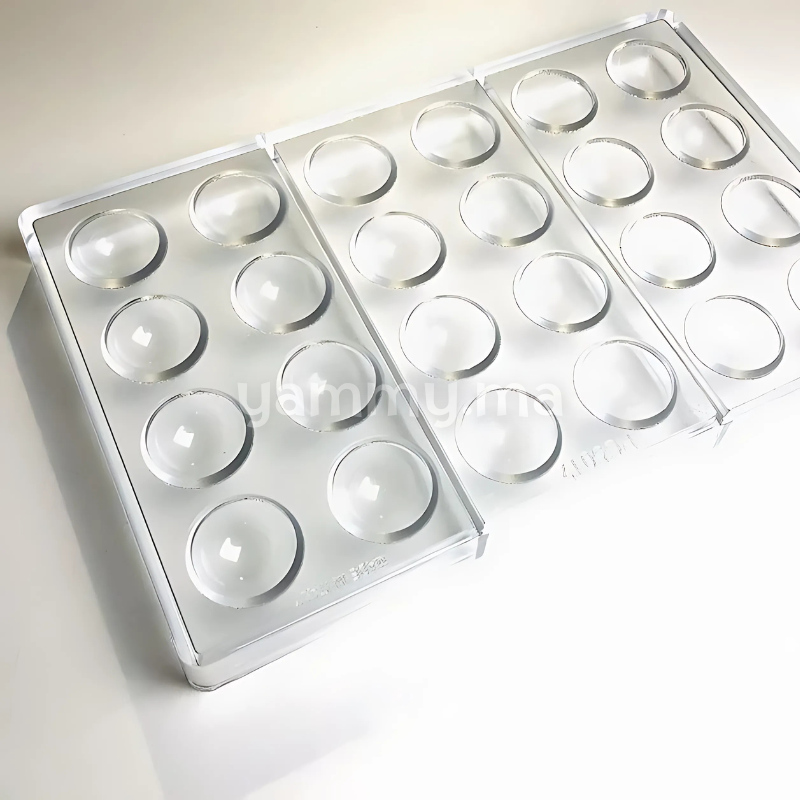 Moule Chocolat en Polycarbonate Demi-sphère "PC5017" - Pavoni