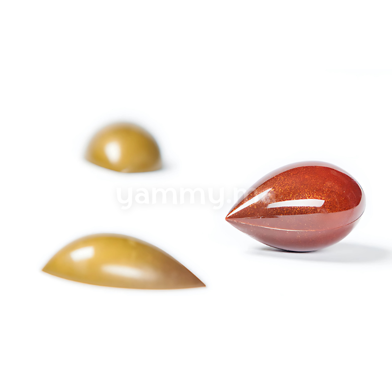 Moule Chocolat en Polycarbonate Quenelle "CW1673" - Chocolate World