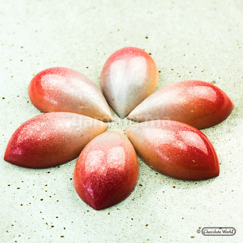 Moule Chocolat en Polycarbonate Quenelle "CW1673" - Chocolate World