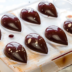 Moule Chocolat en Polycarbonate Quenelle "CW1673" - Chocolate World
