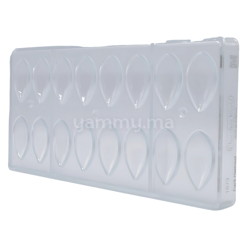 Moule Chocolat en Polycarbonate Quenelle "CW1673" - Chocolate World