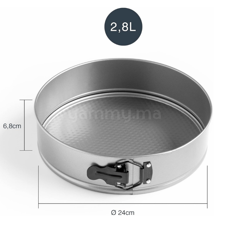 Moule Démontable 24 cm Delize - Lacor 68684