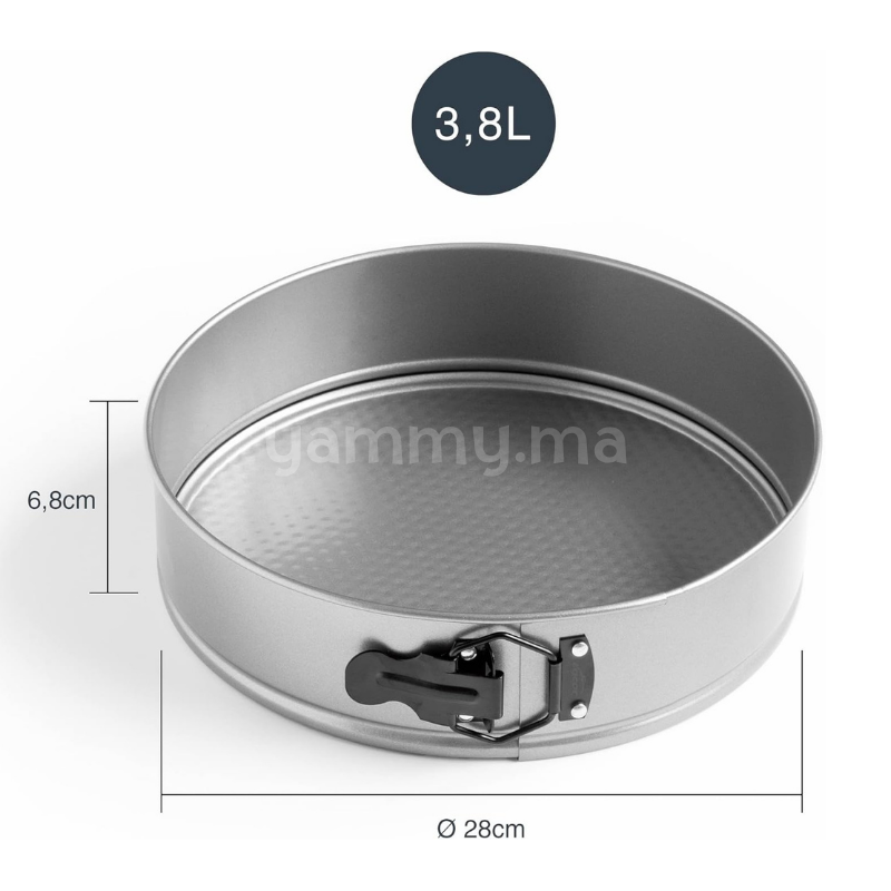 Moule Démontable 28 cm Delize - Lacor 68688