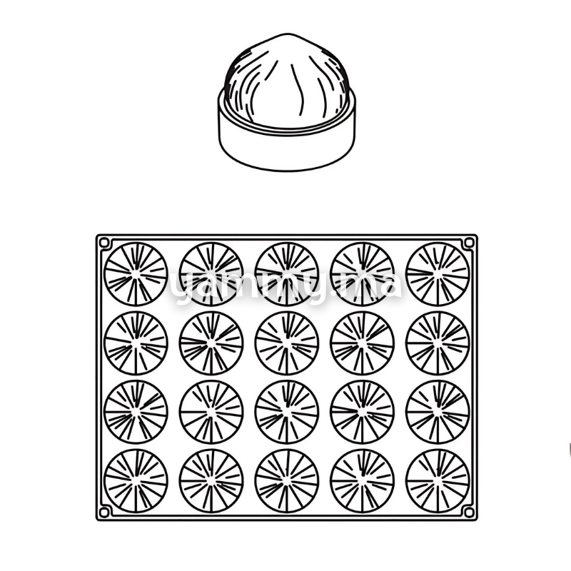 Moule Silicone Noisette "PX4358" Pavoflex - Pavoni