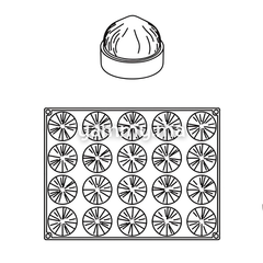 Moule Silicone Noisette "PX4358" Pavoflex - Pavoni