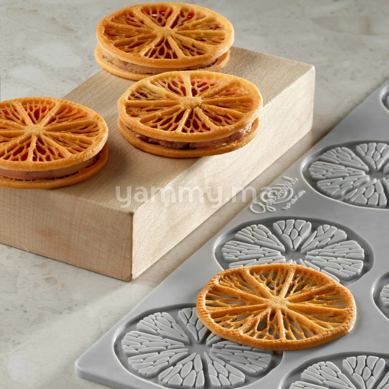 Moule Silicone Agrumes Citrus Ø 6 cm (x12) "GG078" - Pavoni