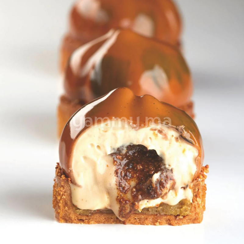 Moule Silicone Marron Top Ø 6 x H 3.5 cm (x20) "PX4357" – Pavoni