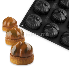 Moule Silicone Marron Top Ø 6 x H 3.5 cm (x20) "PX4357" – Pavoni