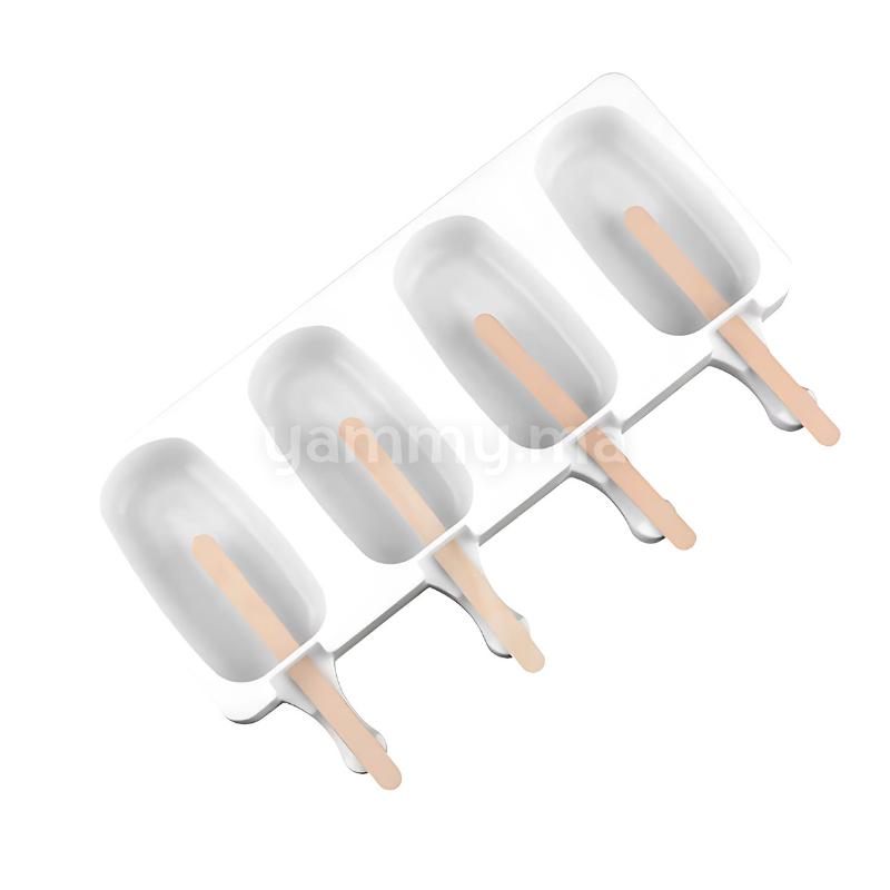 Moule Silicone à 4 Glaces Classique Magnum