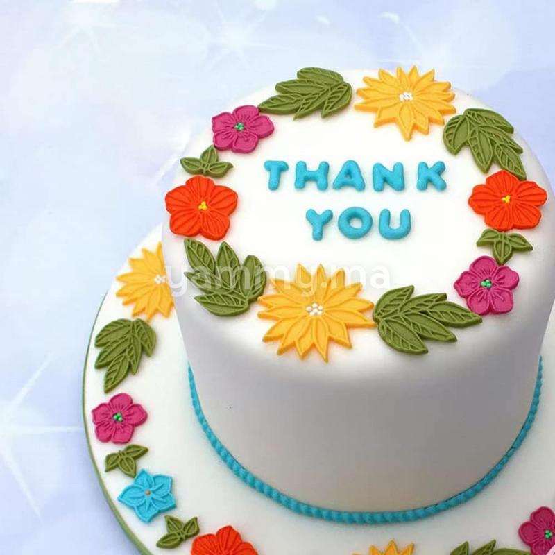 Moule Silicone 6 Fleurs Dentelle