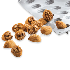 Moule Silicone Coquille de Noix (x18) "GG015" - Pavoni