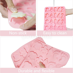 Moule Silicone à Chocolat Baptême (x25)