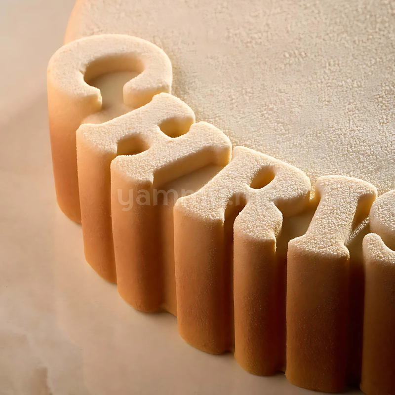 Moule Silicone Bûche Merry Christmas "KE097" - Pavoni