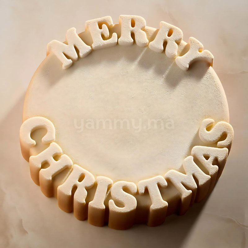 Moule Silicone Bûche Merry Christmas "KE097" - Pavoni