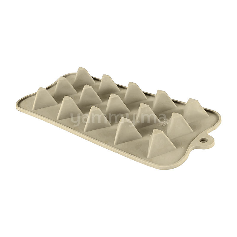Moule Silicone à Chocolat Tétraèdre (x15)