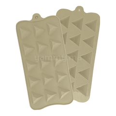 Moule Silicone à Chocolat Tétraèdre (x15)