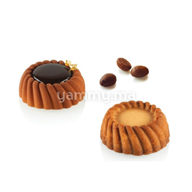 Moule Silicone Kasbah Rond "SF444" (x18) - Silikomart