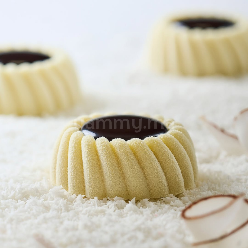 Moule Silicone Kasbah Rond "SF444" (x18) - Silikomart