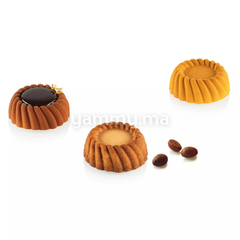 Moule Silicone Kasbah Rond "SF444" (x18) - Silikomart