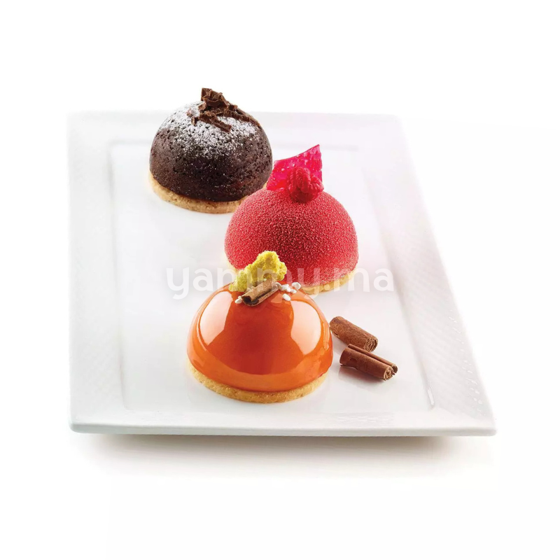 Moule Silicone Demi-Sphère Ø 6 cm "SF003" (x6) - Silikomart
