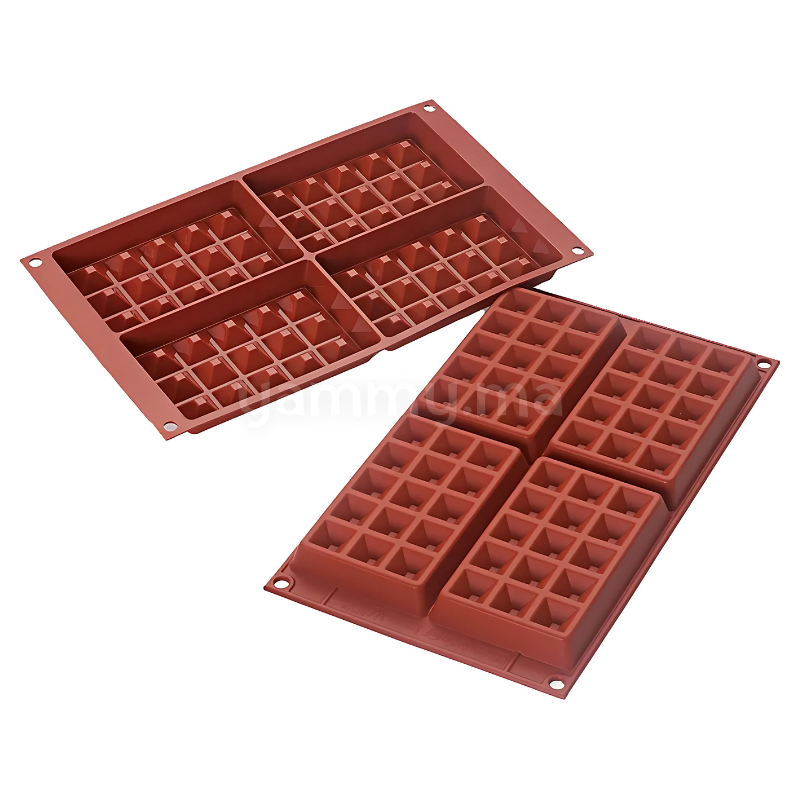 Moule Silicone Gaufre Classique "SF155" - Silikomart
