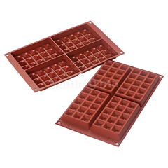 Moule Silicone Gaufre Classique "SF155" - Silikomart
